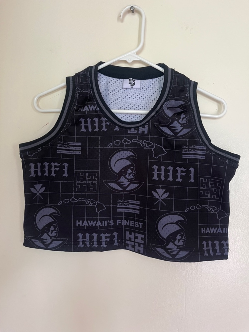 Hawaiis Finest Women’s Crop Jersey Top (XS) in great likeness new condition